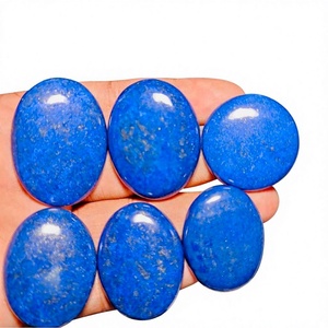 Lapislázuli Natural, Gema Suelta Cabujón Pulido, Formas Variadas, Todos los Tamaños, Cristal para Joyería FAIJAN GEMS Rajasthan Third - Product Image 1