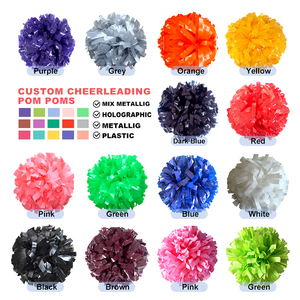 Hot Bán Tùy Chỉnh Cổ Vũ Pompoms Với Xử Lý Kích Cỡ Khác Nhau Cho Cạnh Tranh Nhà Máy Trực Tiếp Cung Cấp - Product Image 2