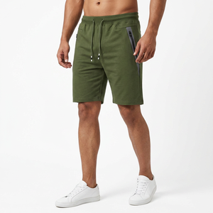 Short de sport pour hommes de haute qualité Style décontracté uni à séchage rapide avec poche Anti-rides fonction vente en ligne pour la course expédition DDP - Product Image 1