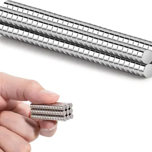 מגנט דיסק ניאודימיום מגנטי בהתאמה אישית למפעלים 3 מ\"מ X 1.5 מ\"מ 1.6 מ\"מ 2 מ\"מ N45 N35 N52 מצופה ניקל לשימוש תעשייתי חיתוך קבוע - Product Image 5