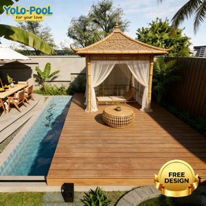 Cubierta para Piscina de Acero Inoxidable SS304 de Alta Resistencia YOLO-POOL, <span class=keywords><strong>Construcción</strong></span> Duradera, Fácil Instalación, Evaporación del Agua - Product Image 2