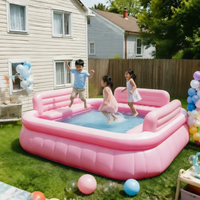Piscine gonflable Dawb pour jardin et bar de piscine, prix usine 2026, en PVC 0,55 mm, taille et couleur personnalisables, pour la location