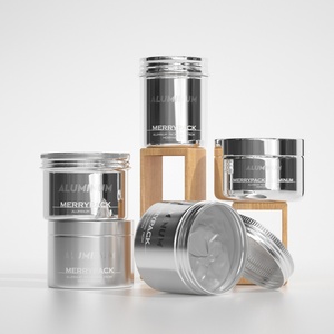 Envase de pomada de alta gama, tarro cosmético para cera para el cabello, tarro de aluminio para crema, empaque para cera capilar - Product Image 4