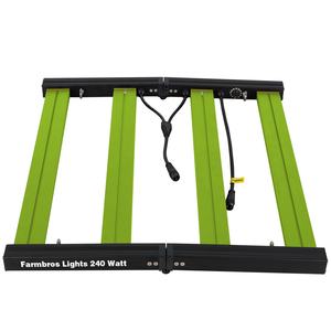Luces de Cultivo de Alto Rendimiento de 240W de Espectro Completo para Jardinería Interior - Iluminación para Vegetales con UV e IR Mejorados - Product Image 5