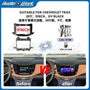 Nuevo Marco de Radio para Auto Chevrolet Trax <span class=keywords><strong>2017</strong></span> de 9 Pulgadas, Color Negro UV, Económico, para Android - Product Image 2