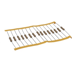 TOPMAY 1KOhm 1/8 Вт 5% углеродный пленочный резистор, продукты хорошего качества - Product Image 1