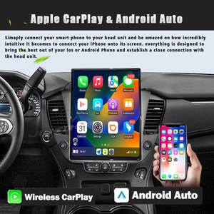 วิทยุติดรถยนต์ระบบแอนดรอยด์ขนาด 15.6 นิ้ว สำหรับเชฟโรเลต ซับเบอร์บัน ทาโฮ จีเอ็มซี ยูคอน ปี 2015-2020 เครื่องเล่นมัลติมีเดีย GPS คาร์เพลย์ - Product Image 2