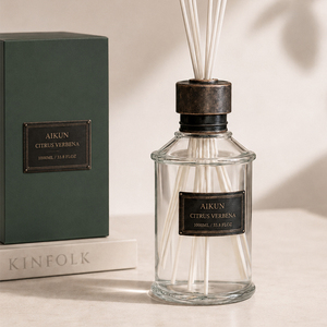 Diffuseur de parfum en verre transparent Aikun de 1000 ml, grande capacité, avec bâtonnets naturels, pour la maison, le hall d'hôtel, vente en gros, fourniture en vrac pour les fabricants - Product Image 3