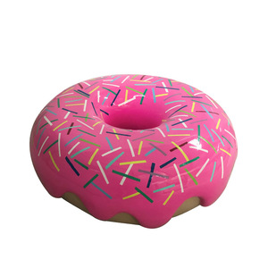Asiento de Fibra de Vidrio con Forma de Donut para Niños, Decoración para Parques Infantiles, Muebles Duraderos con Forma de Pastel - Product Image 5