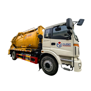 Camion-citerne de vidange des eaux usées de haute qualité avec pompe à vide pour fosses septiques à vendre - Product Image 1