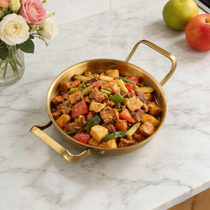 Sartén para Paella FLEY Premium de Acero Inoxidable, <span class=keywords><strong>Olla</strong></span> para Mariscos, Fondo Plano, Compatible con Gas e Inducción, Utensilios de Cocina - Product Image 1