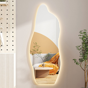 <span class=keywords><strong>Espejo</strong></span> LED de <span class=keywords><strong>Cuerpo</strong></span> <span class=keywords><strong>Entero</strong></span> Irregular Personalizado de Fábrica, Espejos Grandes y Largos de Pie, <span class=keywords><strong>Espejo</strong></span> de Pared de Vidrio sin Marco <span class=keywords><strong>con</strong></span> Iluminación - Product Image 4