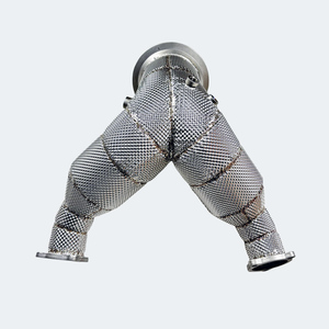 Tubo De Água De Catálise Ternário Duplo para Peças De Motor Audi S5 3.0T Produto - Product Image 1