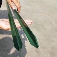 Poteau de clôture en Y en acier peint vert de 6 pieds, poteau de clôture en Y en acier américain