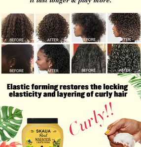 SKAUA Crema Capilar Sin Enjuague de 1000 ml, Rica en Esencia Vegetal, Proporciona Nutrientes al Cabello y Aumenta el Brillo - Product Image 4