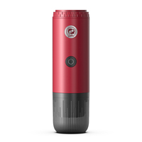 Machine à café expresso portable 3-en-1 sans fil avec chauffage, 19 bars, pour capsules, avec batterie grande capacité 7800 mAh
