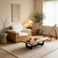 Canapé Modulaire Monoplace Luxe Moderne Inclinable Ultra-Douceur Sans Structure Rembourrage Éponge Compressée Effet Nuage Tissu Villa Hôtel