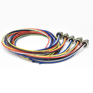 M12 Bảng điều chỉnh kết nối L mã điện hàn cáp phía trước gắn chặt công nghiệp nam ổ cắm IP67 không thấm nước M12 nối 5 pin - Product Image 2