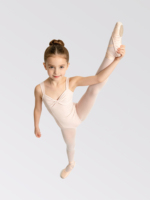 Nouveauté, qualité garantie, produit populaire, justaucorps de danse rose en Supplex avec larges bretelles