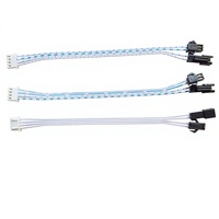 Câble de connexion de 80 cm à 4 broches pour carte de contrôle de serrure électrique, idéal pour les casiers de livraison
