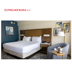 Sáng Tạo nội thất khách sạn nhà cung cấp dự án thành công cây đôi của khách sạn Hilton HPL gỗ khách sạn phòng ngủ đồ nội thất thiết lập - Product Image 2