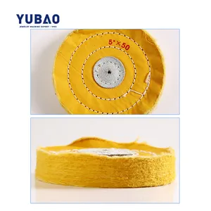 उच्च गुणवत्ता गहने उपकरण पीला सफेद Buffing पहियों Buffing पहिया उत्पादन कपास Buffing पहिया