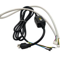 Câble d'alimentation pour distributeur automatique OEM ODM avec prise US et interrupteur de protection contre les fuites