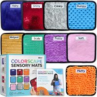 Tapis sensoriels Montessori étiquetés pour enfants autistes : les indispensables pour l'ergothérapie des tout-petits et des enfants en bas âge (vente en gros)