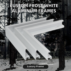 Cadres photo carrés personnalisés en alliage d'aluminium avec services de découpe et de soudage pour la décoration - GROUPE CNW - Product Image 2