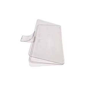 Plateau à gâteau rectangulaire en plastique biodégradable et écologique, mini-plat pour desserts, idéal pour les fêtes - Product Image 3