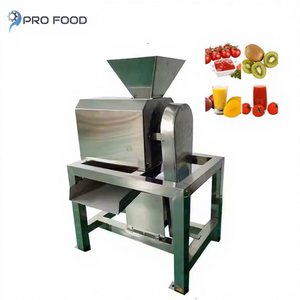 Presse-agrumes industriel en acier inoxydable pour fruits et légumes avec moteur haute efficacité 0,5T/H à usage commercial - Product Image 1