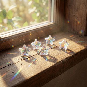 Cristaux de dentifrice ZZZU de haute qualité - 6 cristaux SWARO en forme d'étoile de mer, modèle SD-233R5W pour usage domestique - Product Image 5