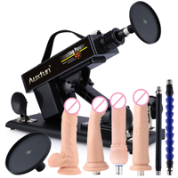 Machine sexuelle automatique Auxfun pour le plaisir féminin avec adaptateur à ventouse 3XLR – Pack de base pour couples