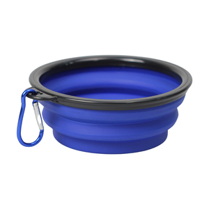 <span class=keywords><strong>Bol</strong></span> pour animaux de compagnie en silicone pliable avec design de porte-clés pour les voyages en plein air, alimentation, logo personnalisé, fabricant d'accessoires pour chiens OEM - Product Image 2