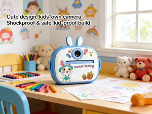 Appareil photo pour enfants sur le thème des super-héros <span class=keywords><strong>princesses</strong></span> avec vidéo HD, écran de 1,4 pouces, grand angle de 90 degrés, prise en charge de la carte MicroSD - Product Image 3