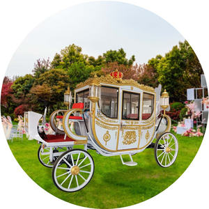Top Quality <b>Cart</b> Marathon Horse Carriage Royal Horse Carriage <b>Carts</b> Electric Horse Drawn - Product Image 1