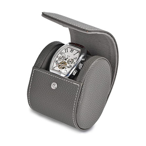 2025 thiết kế mới Chất lượng cao da đồng hồ tổ chức hộp xách tay trường hợp đồng hồ vải hạt duy nhất hộp đồng hồ - Product Image 3