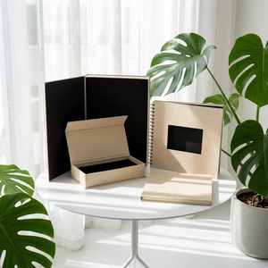 Set di stazioni portapenne per forniture per ufficio serie di File di carta da roccia personalizzate - Product Image 1
