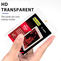 Porte-cartes transparent protecteur de carte graduée Slap vitrine acrylique plastique Ultra Pro chargeur supérieur magnétique 35pt