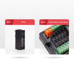 Модуль реле RT-E08S терминала ENMG 2-канальный, промежуточное реле постоянного тока <span class=keywords><strong>24VDC</strong></span> для точного промышленного управления - Product Image 6