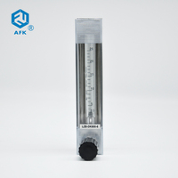 0.1-0.4 0.1-1 0.15-1.5 2-25 0.5-5 1-10 1.5-15 2-20L/min LZM-6T N2 D'azote Débitmètre Rotamètre avec Valve poussez 6mm Tube
