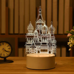 Ideas de productos novedosos para el <span class=keywords><strong>hogar</strong></span>, dispositivos de Navidad únicos, luz nocturna inteligente, atardecer, Luna, mesa, lámpara de setas, 2022 - Product Image 2