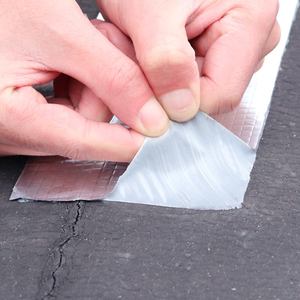 Cinta de Alta Calidad para Reparación de Fugas, Cinta Autoadhesiva Impermeable de Aluminio y Caucho Butilo para Techos Metálicos - Product Image 6