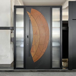 Vente chaude moderne sécurité <span class=keywords><strong>porte</strong></span> <span class=keywords><strong>d</strong></span>'<span class=keywords><strong>entrée</strong></span> maison classique et élégant simple et avec motif <span class=keywords><strong>de</strong></span> lampe <span class=keywords><strong>de</strong></span> lune 3d fonction antivol Australie - Product Image 5