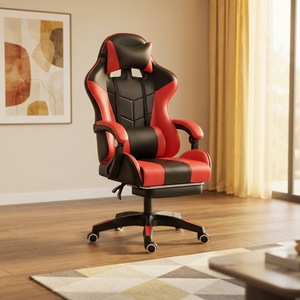 Chaise de jeu de course Esports avec accoudoirs et repose-pieds articulés, chaise d'ordinateur ergonomique, vente en gros - Product Image 4