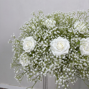 Hot Sale Artificial Silk flower ball wedding Customized Event Decorative <b>Table</b> Centerpieces flower ball - Product Image 6