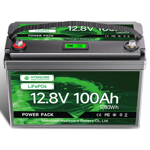 カスタム12v 12.8V 50Ah 100Ah 200Ahソーラーカーオート充電式Lipo Lfp Lifep04 Lifepo4バッテリーパックリチウムイオン電池 - Product Image 1