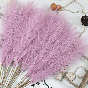 AYOYO - Decoración para el Hogar con Caña Artificial de 55 cm, Flores Artificiales de <span class=keywords><strong>Cortaderia</strong></span> Selloana - Product Image 5