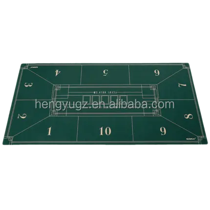 High-end Poker Table Mat Customized Poker Table Cloth Casino Table Felt