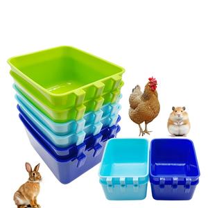 <span class=keywords><strong>Bebedero</strong></span> y Comedero para Gallinas y Aves, para Jaulas y Gallineros - Product Image 1